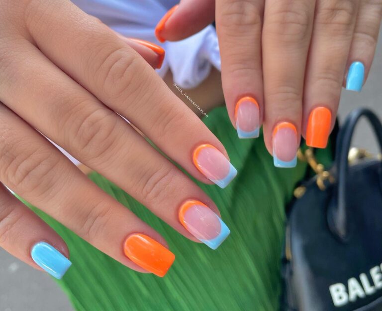 25 French Tip Summer Nails That Feel Fresh & Fun